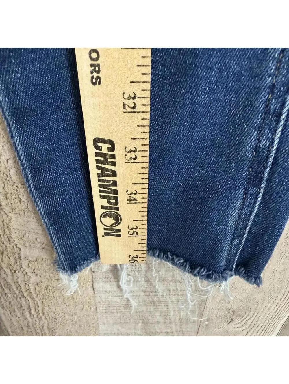 KanCan Women's 7 27 Distressed Skinny Jeans Dark Wash - Picture 5 of 15